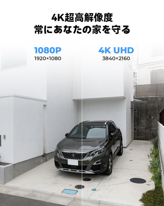 H.View PTZ防犯カメラ 18X光学ズーム 赤外線 防犯カメラ 4k 800万画素 POE ネットワークカメラ 監視カメラ 8MP 4.7-94mmレンズ IP66防水防塵 赤外線LED搭載 暗視撮影100M 動体検知機能 メールお知らせ IPカメラ 防犯カメラ 室内 室外用(HV-PTZ801)