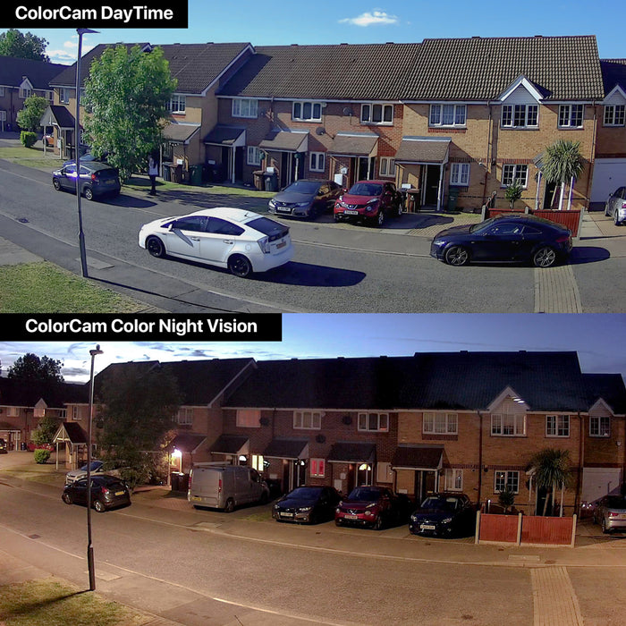 H.View Colorcam 4k Dome AI-Kamera mit Farbe Nachtsicht (HV-800E6A5)