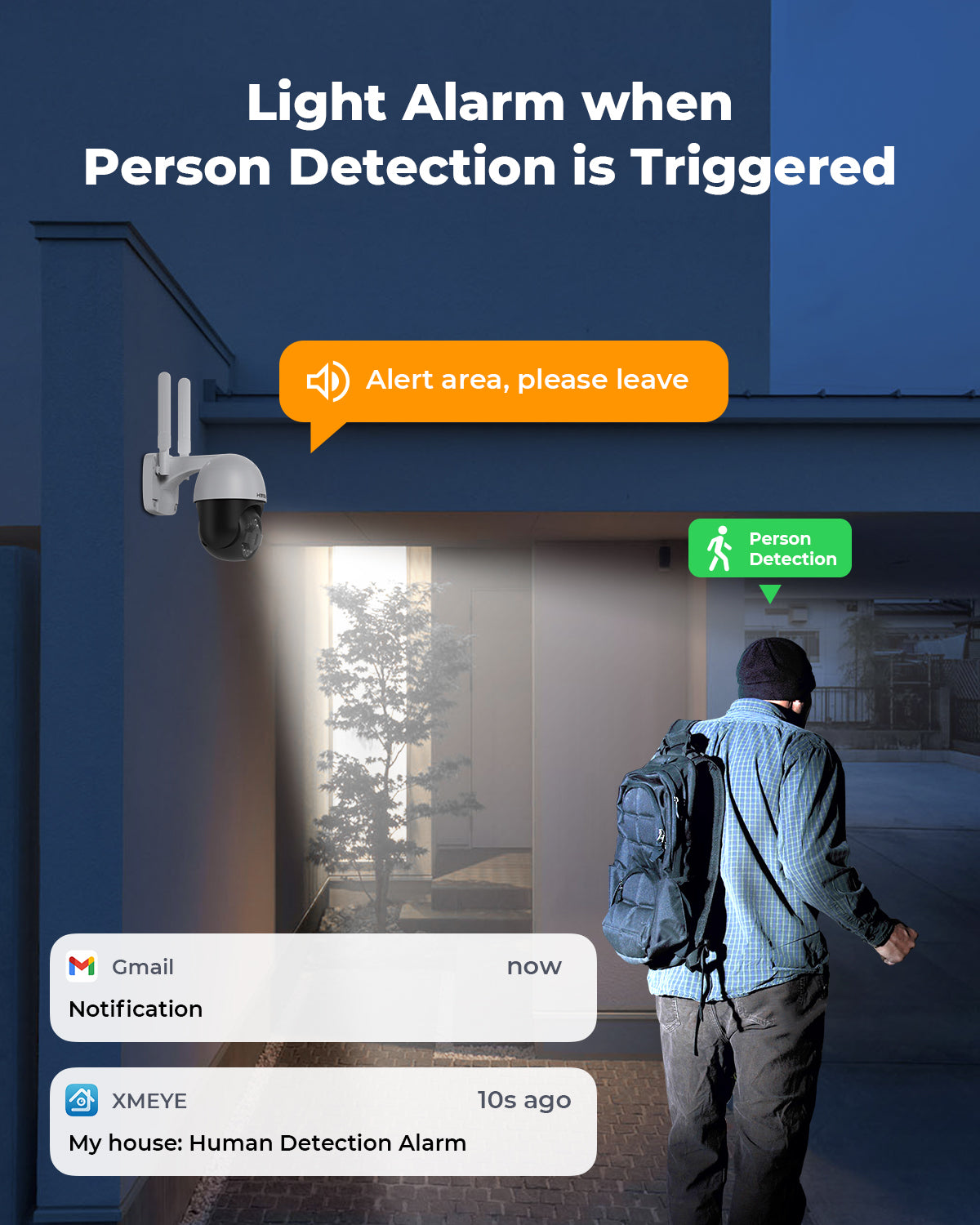 H.view 8CH 5mp Wireless CCTV System Kit NVR wifi Outdoor Ptz Two-Way Audio Camera Security System Video Surveillance Xmeye app