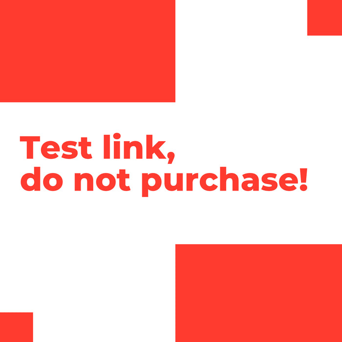 Test link, do not purchase!