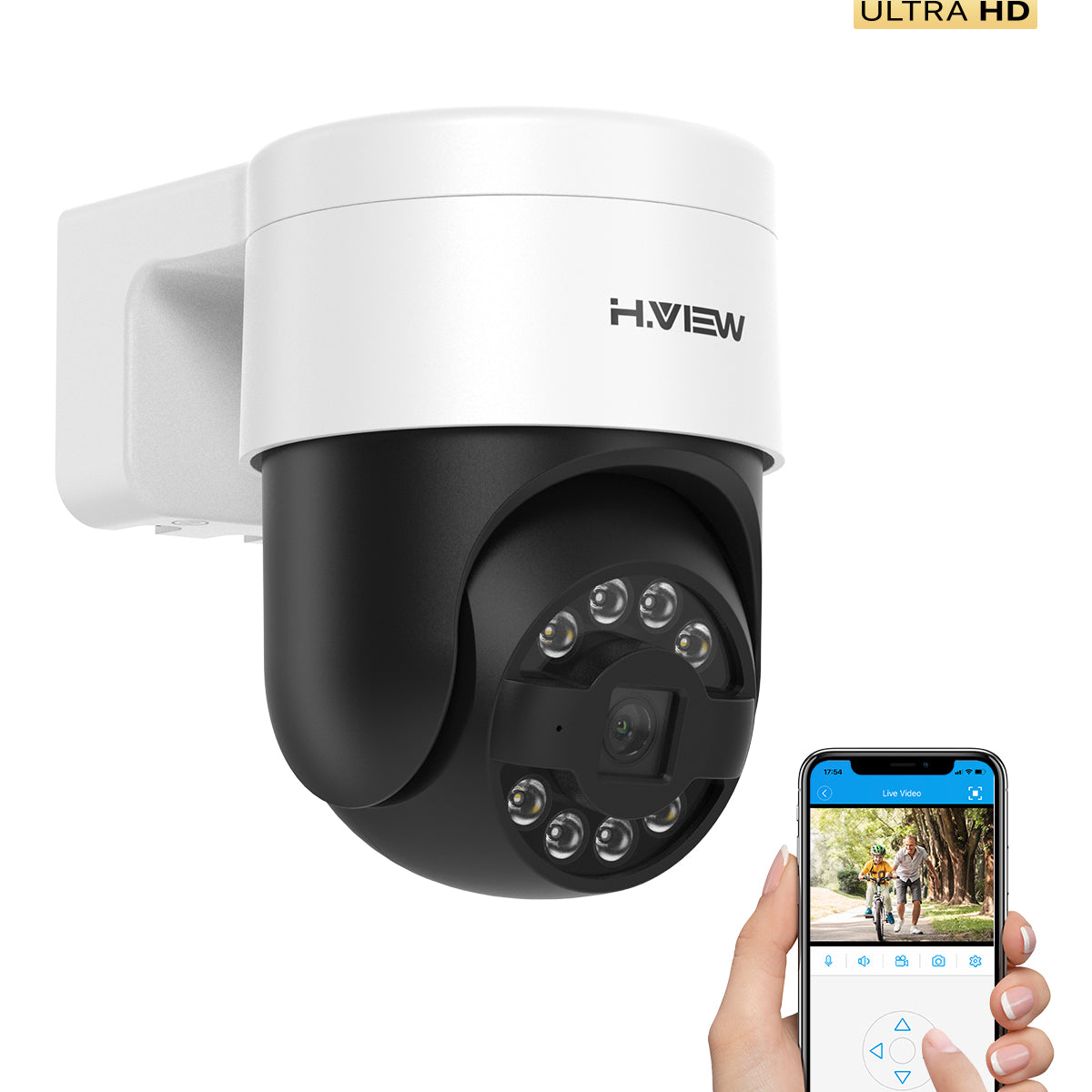 CCTV Security PoE IP Camera PTZ 5MP 8MP 4K Dome Outdoor