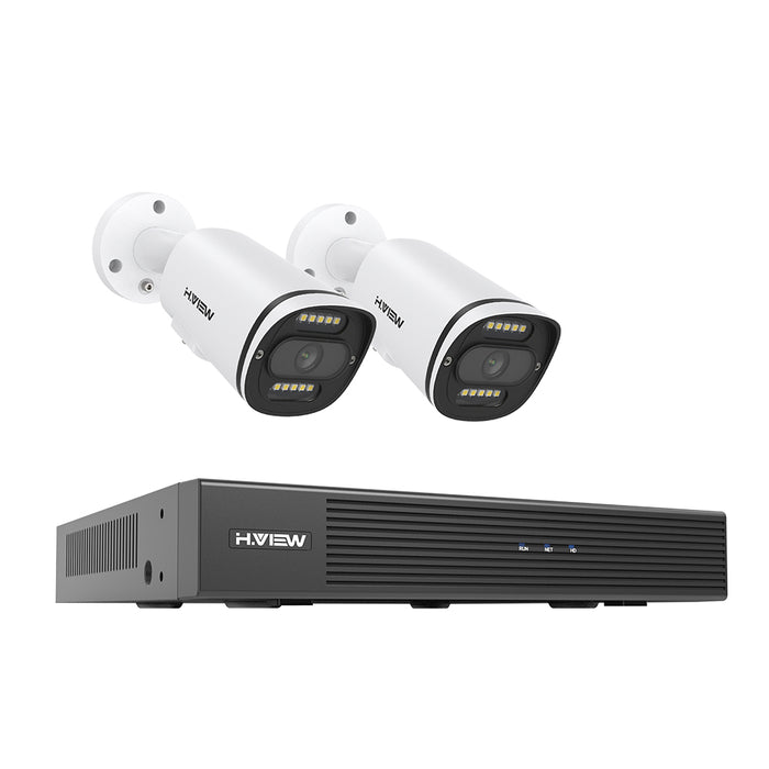 H.View Colorcam 4k (8mp) Ultra HD 8 canaux Poe Security System02