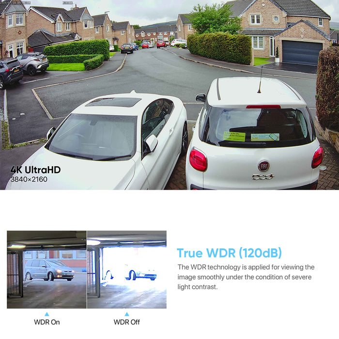H.View 4k Pullet Wi-Fi камера с SD-картой слотом (HV-WF800A1)